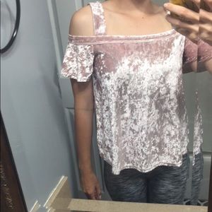 Off the shoulder shirt